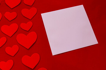 Valentine's day blank card