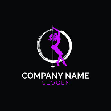 STRIPDANCER LOGO , STRIPDANCER INITIAL , STRIPDANCER ICON.