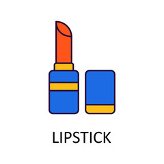 Lipstick vector Filled Outline Icon Design illustration. Home Improvements Symbol on White background EPS 10 File
