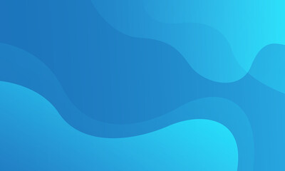 Abstract blue wave background. Vector illustration