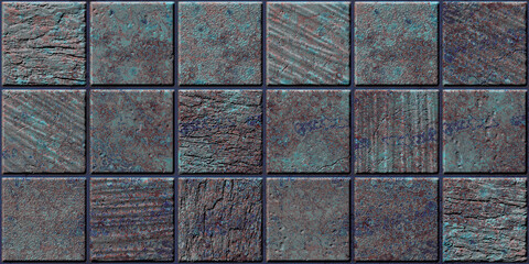 Multicolor digital wall tiles design for interior abstract home decor used ceramic digital wall tile background texture.