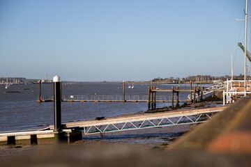 Obraz premium The River Crouch at Burnham-on-Crouch, Essex