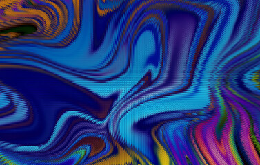 Obraz premium Abstract multicolored textured 3d background, rendering