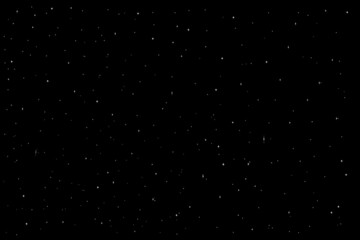 Naklejka na ściany i meble Black starry background. Abstract starry sky. Astronomical backdrop.[Vector]