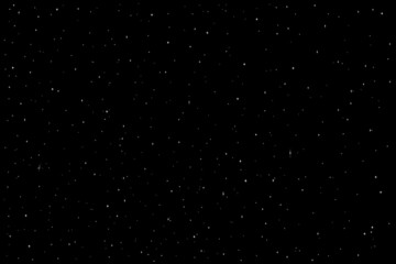 Black starry background. Abstract starry sky. Astronomical backdrop.[Vector]