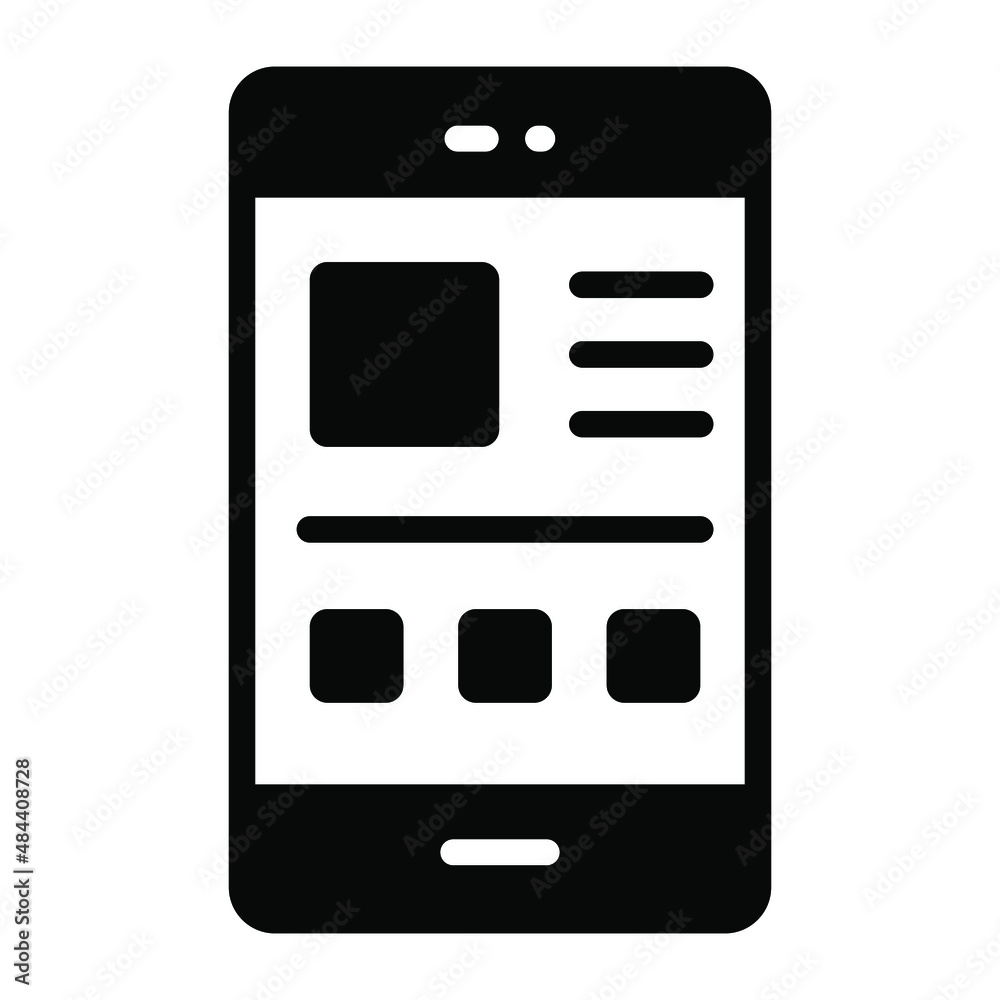 Wall mural layout icon. user interface vector illustration, as a simple vector sign and trendy symbol in line a