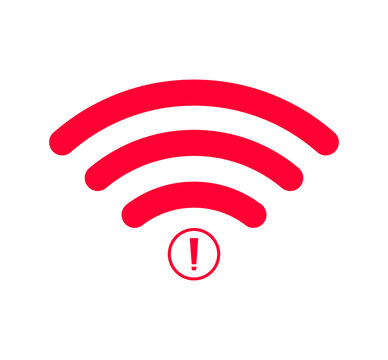 no wifi wireless icon vector