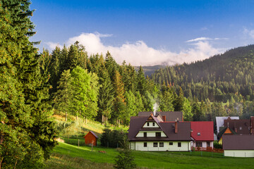 Zakopane town and landscape