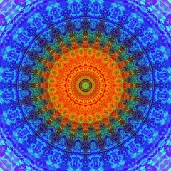 Abstract symmetric pattern