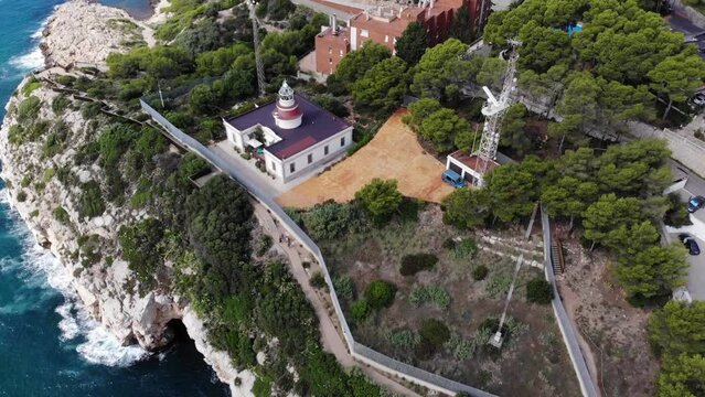 Cap de Salou sitio tur&iacute;stico de la Costa Dorada Tarragona
