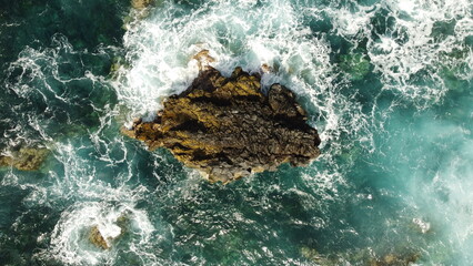 Obraz premium Aerial photography of land- and naturescapes in Tenerife, Spain.