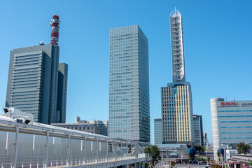 Naklejka premium さいたま新都心の風景／埼玉県さいたま市 