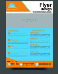 Clean Modern Flyer Design Template