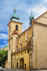 Fototapeta na wymiar Church of the Holy Spirit, Prague, Czech republic