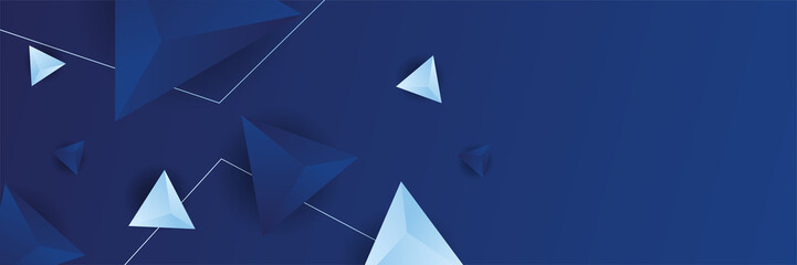 Fototapeta na wymiar modern memphis geometric blue abstract banner design background. Blue banner background. Geometric blue light stripes texture background