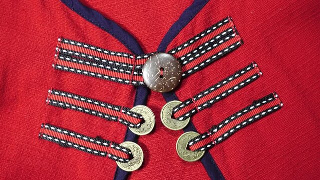 4K More than 60 years old colorful thai slik handcraft peruvian style rug surface old vintage torn conservation Made from natural materials Chemical free close up