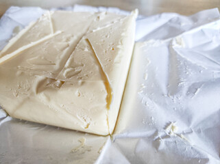 close up of butter