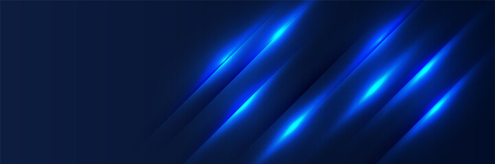 Modern blue abstract background banner. modern light blue abstract banner design background