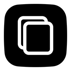 copy glyph icon