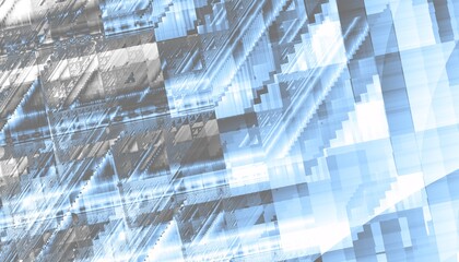 Abstract fractal pattern.