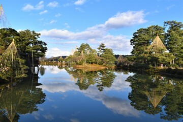 Fototapeta premium 石川県金沢市兼六園観光