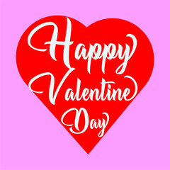 Happy Valentine Day With heart shapes Vector T-Shirt Design