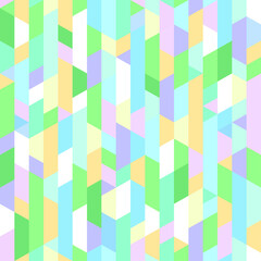 Obraz premium Seamless bright pattern. Multicolored mosaic background. Geometric wallpaper of the surface. Print for polygraphy, t-shirts and textiles. Tiled texture. Doodle for design and work