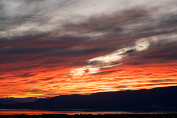 Utah Valley sunset