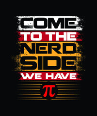 Pi Day T-shirt Design Vector