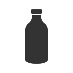 Bottle icon isolated on white background. Drink symbol modern, simple, vector, icon for website design, mobile app, ui. Vector Illustration