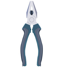 pliers tools vector illustration