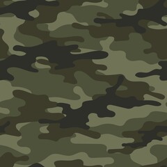 army vector camouflage print, seamless pattern for clothing headband or print.