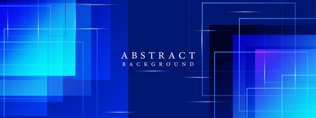 technology background, dark blue abstract pattern background geometric lines