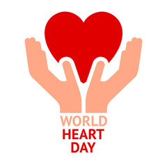World heart day poster
