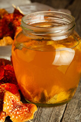 Amanita muscaria psychedelic tea