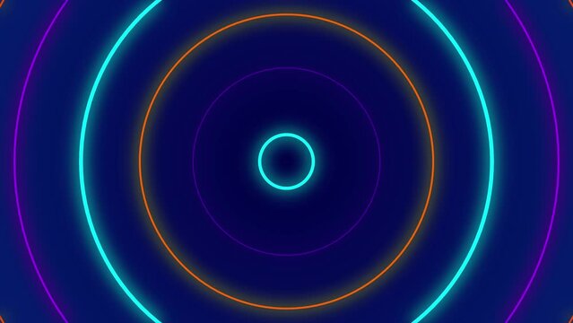 Cicular Tunnel Animation Wave Seamless Loops