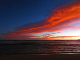 hiking beautiful coastline in hawaii