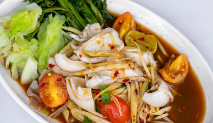 Mixed Seafood and Rice Dishes 