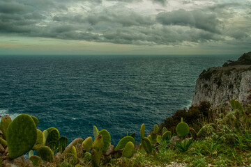 Adriatic coast, otranto, lecce, salento, apulia, italy
