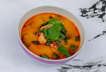 Mixed Thai Rice and Soup Selections 