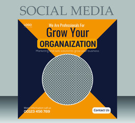 Modern Social Media Post Design Template