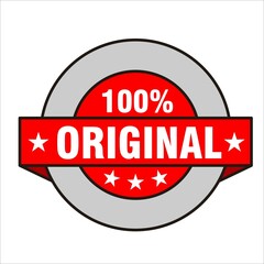 100% original logo