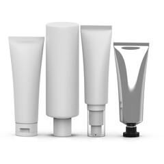 rendering image and cosmetics product tube.