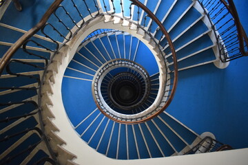 spiral staircase 
