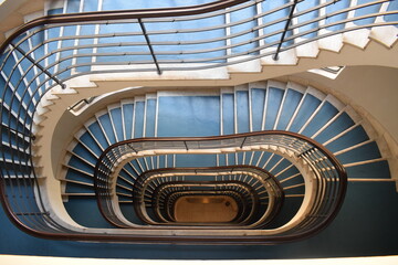 Fototapeta premium spiral staircase 