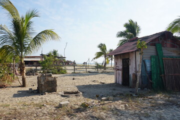 small house on the beach