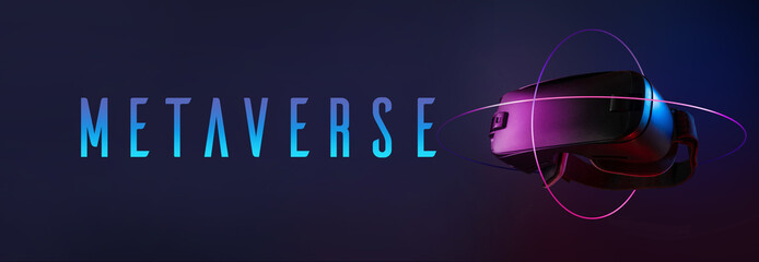Metaverse. Digital reality that combines social media, online gaming, augmented reality (AR),...
