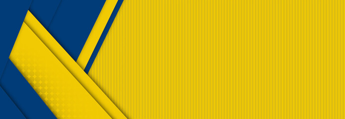 Abstract geometrical background modern texture design, banner yellow and blue background