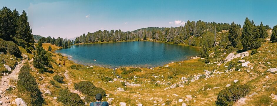 Lago de la Nou en Vall d'Incles (Escaldes - Andorra)