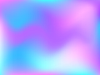 Trendy advertising vector. Intense holographic spectrum gradient for printing products, covers.